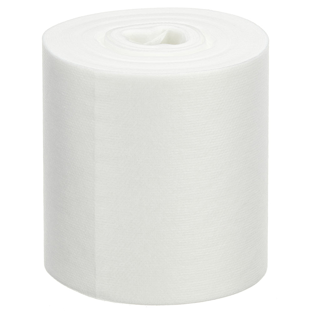 Jedna rolka WypAll® Wettask™ utierok od Kimberly-Clark GmbH stojí vzpriamene pred bielym pozadím a obsahuje 6 náhradných balení x 90 listov na kartón, ideálne pre každú čistiacu úlohu.