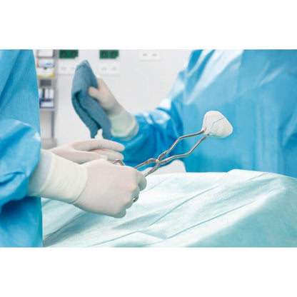 Leukoplast, sterile Swab Ball Gauze – im Einsatz