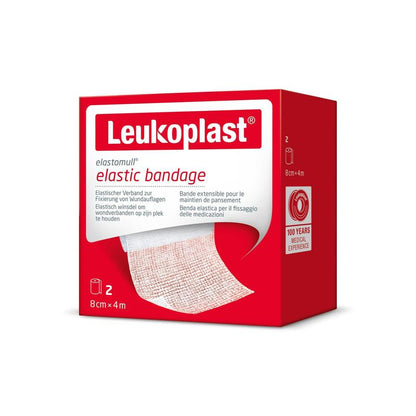 Leukoplast elastomull, elastische Fixierbinde, weiß
