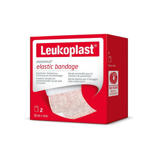 Leukoplast elastomull, elastische Fixierbinde, weiß