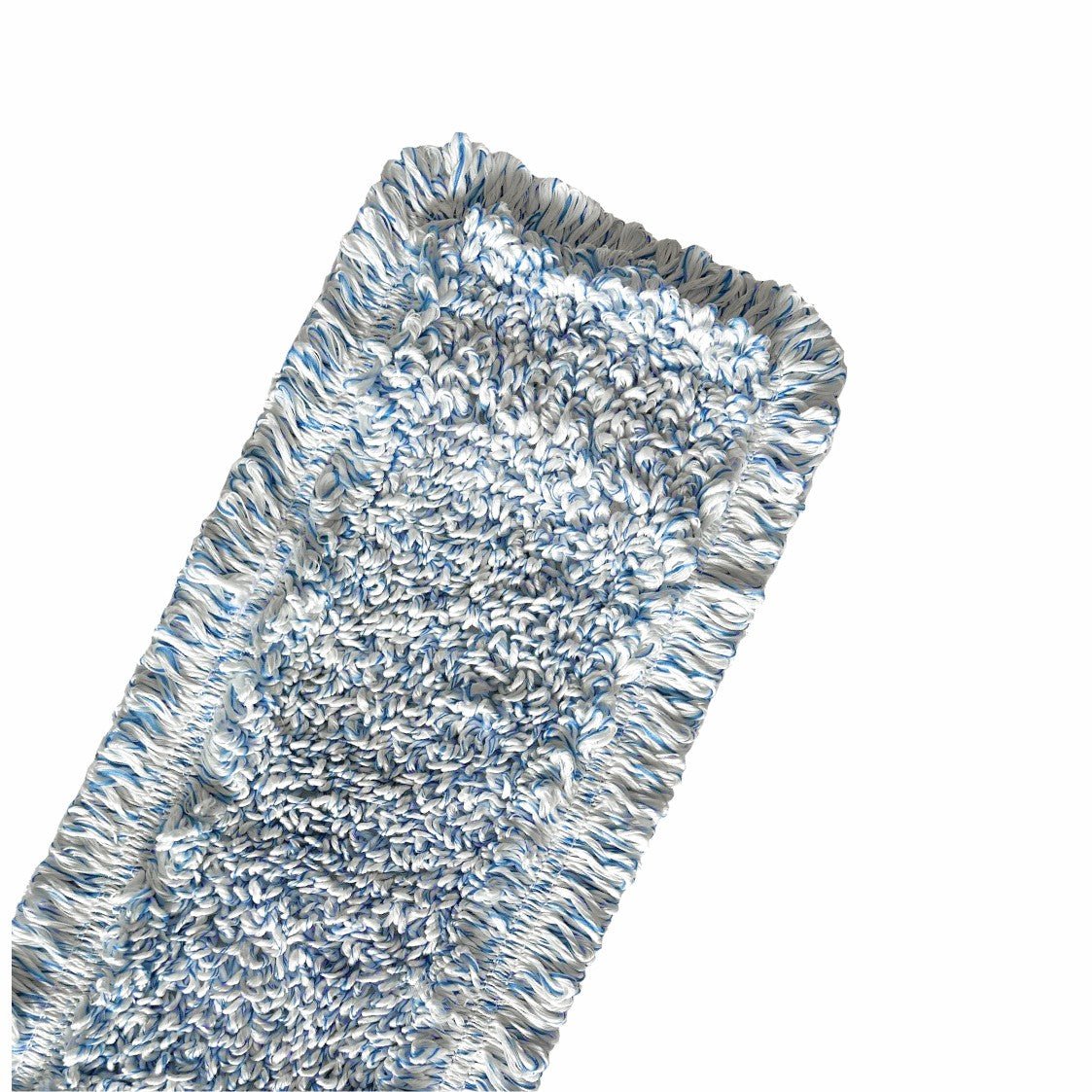 Výbehový produkt: Arcora medical blue 40 cm nan Mopkopf od Arcora International GmbH je medicínsky produkt s bielo-modrými mikrovláknami a štruktúrovaným povrchom, ideálny pre profesionálne čistenie podláh.