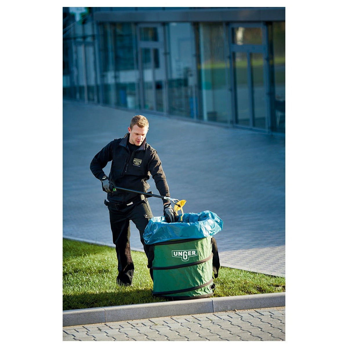 Unger Nifty Nabber® Bagger Abfallsack, 180 l