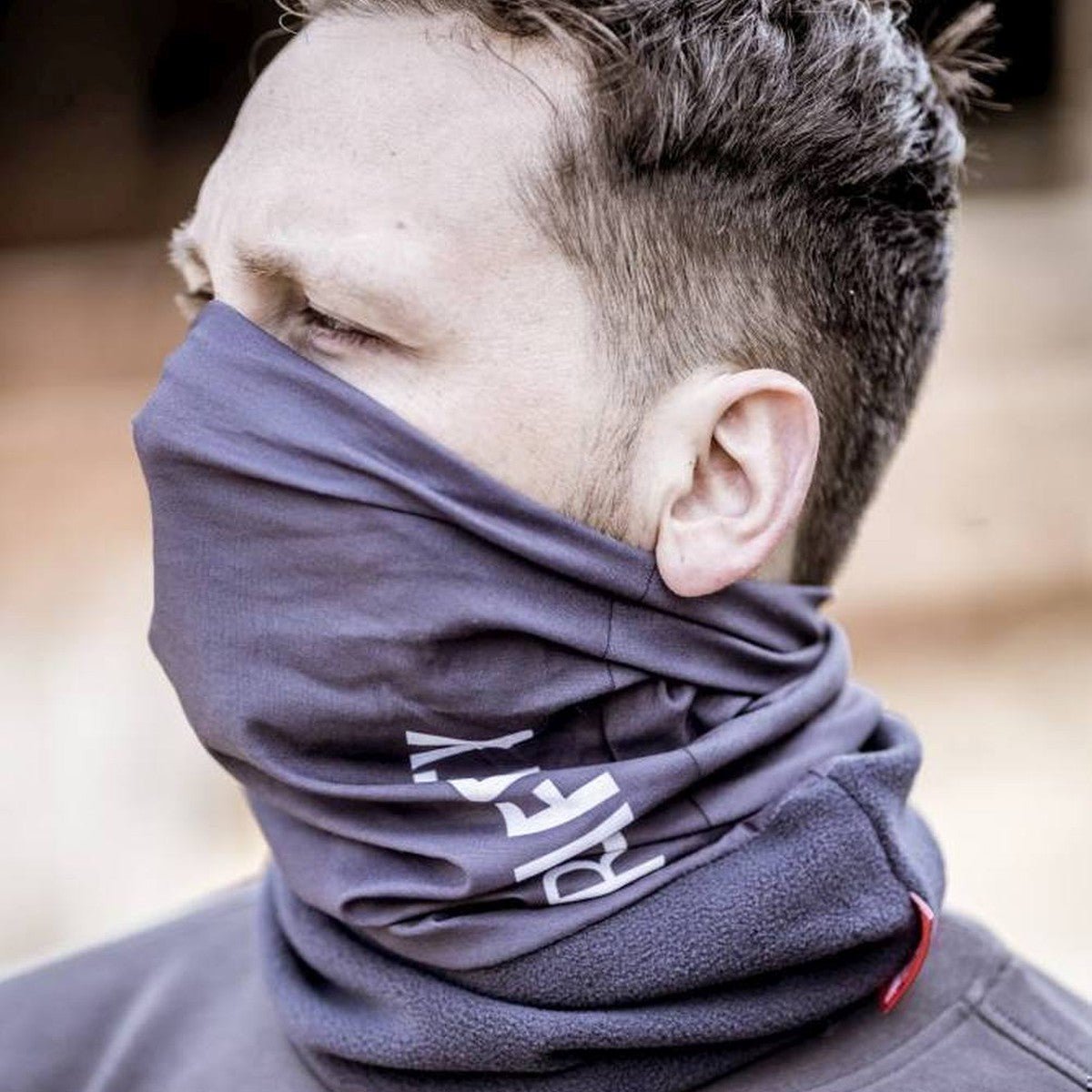 NITRAS multifunkčná hadicová tkanina, antracit Polyester: 100% | Balenie (1 kus)