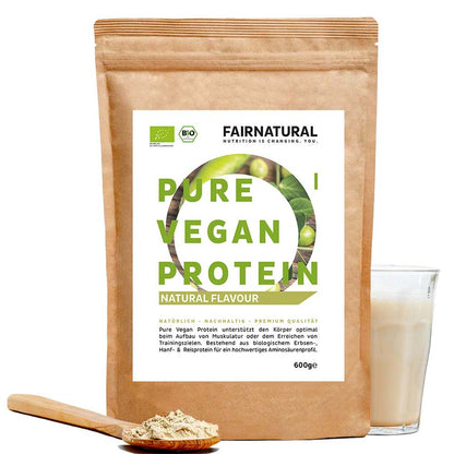 Bio vegánsky proteínový prášok neutrálny bez sóje