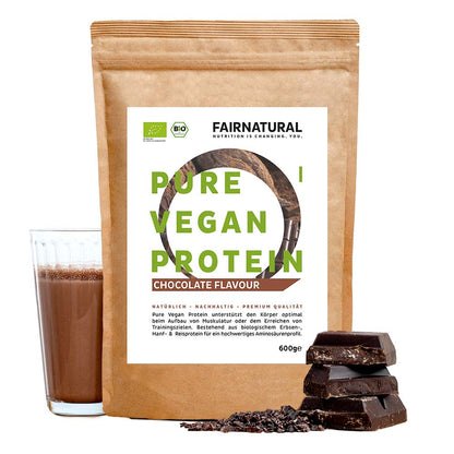 Bio vegánska proteínová čokoláda v prášku bez sóje