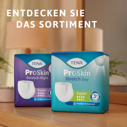 Inkontinenčné nohavičky Tena ProSkin Stretch Night Super