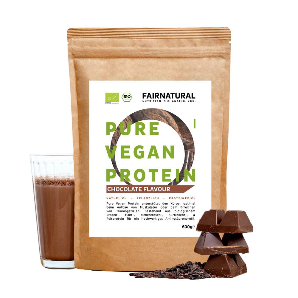 Bio vegánska proteínová čokoláda v prášku bez sóje
