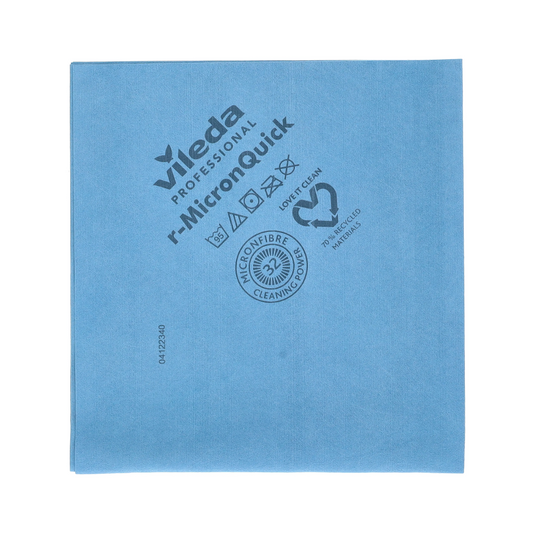 VILEDA Professional R-nanotech Microfibre Cleaning Cleant World Yellow-38x40 cm | Balenie (5 kusov)