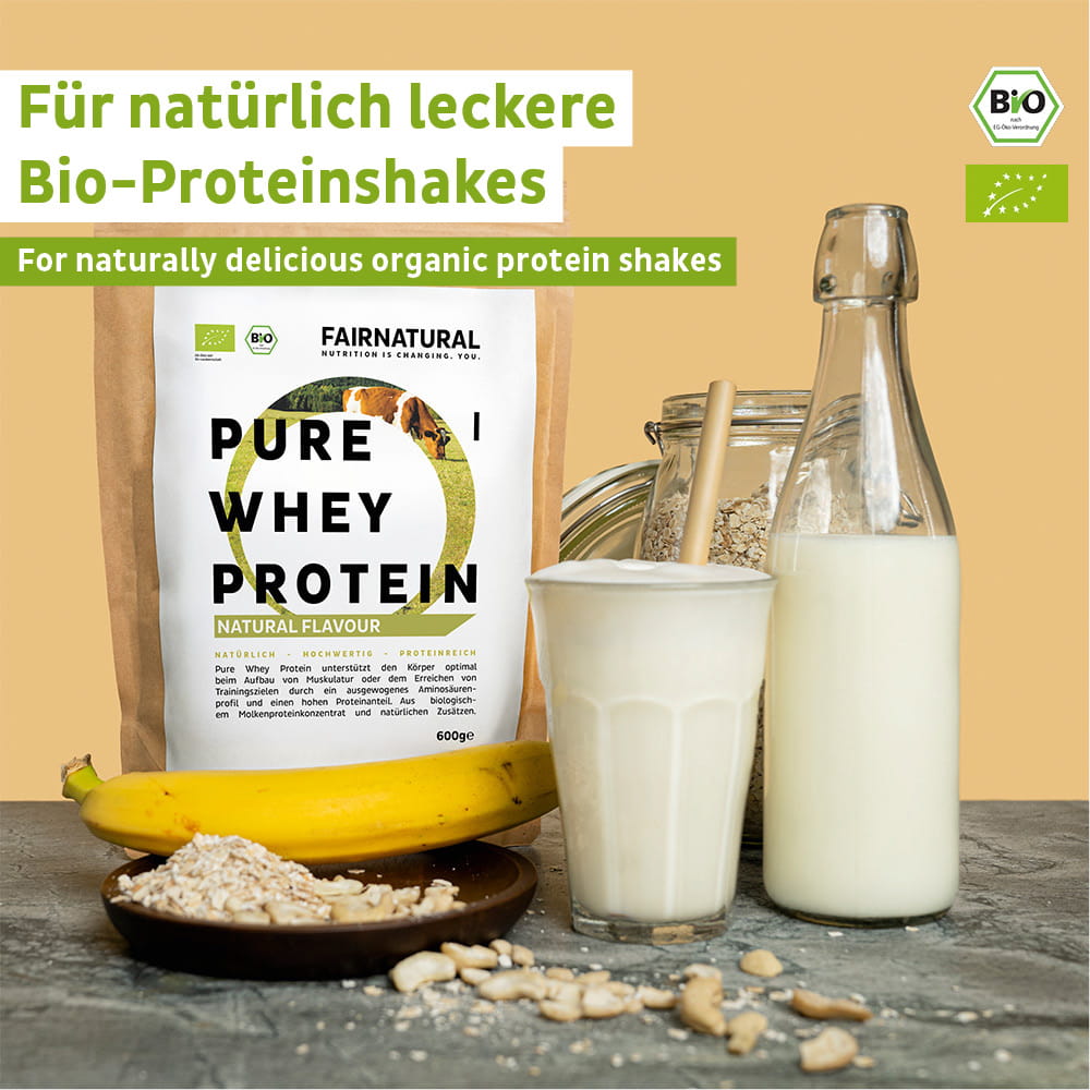 Organický srvátkový proteínový prášok neutrálny