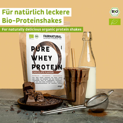 Bio srvátkový proteínový prášok v čokoláde