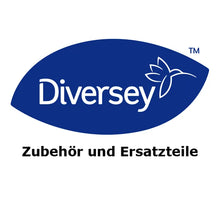 Obrázok zobrazuje logo Diversey nad nemeckým textom "Príslušenstvo a náhradné diely", s rozširujúcou sadou Lithium 4000/5000 a možnosťami Retro Fit od Diversey Deutschland GmbH & Co. OHG ako príslušenstvo a náhradné diely (balenie, 1 kus).
