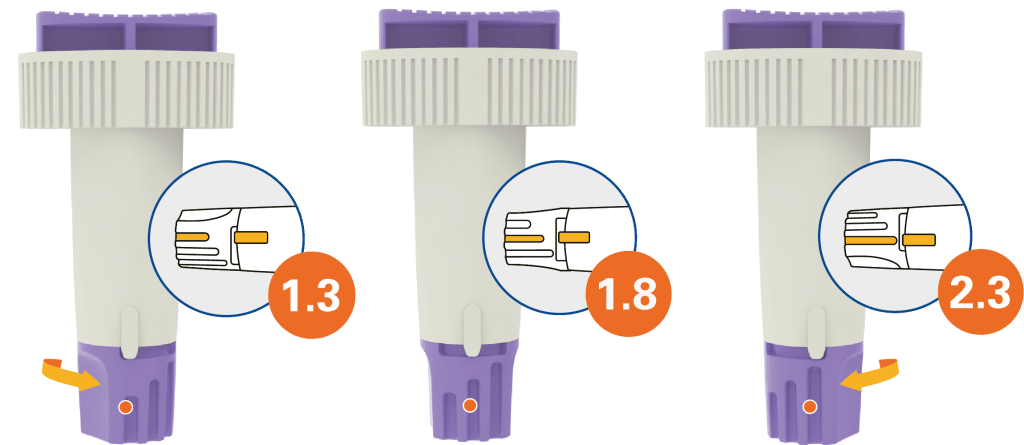Alphacheck TRI bezpečnostné lancety 23G | Balenie (100 kusov)