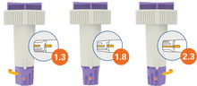 Alphacheck TRI bezpečnostné lancety 23G | Balenie (100 kusov)