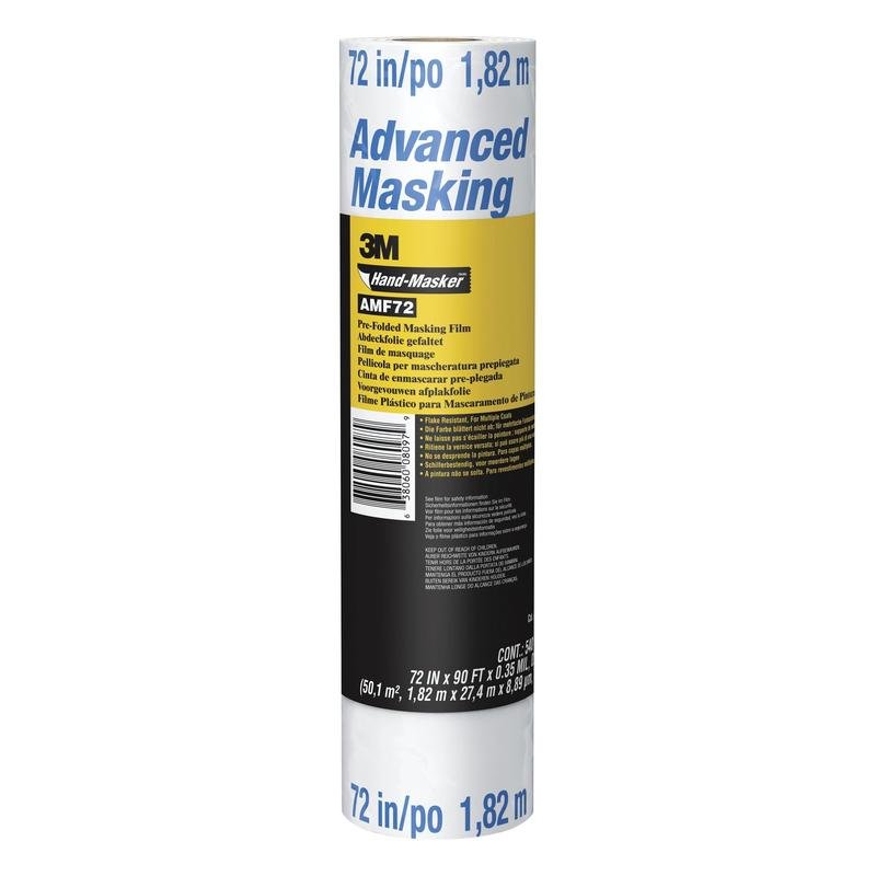 Vypredávaný tovar: 3M™ Hand-Masker™ krycia fólia, AMF72-8G; 1,82 m x 27,4 m, 1 rolka/balenie | Balenie (1 rolka)