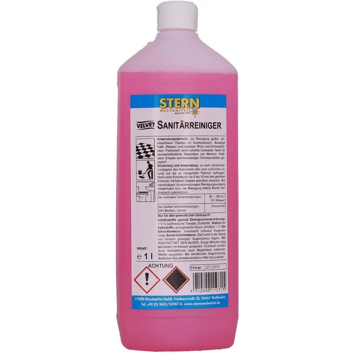 Velvet sanitárny čistič | Fľaša (1l)