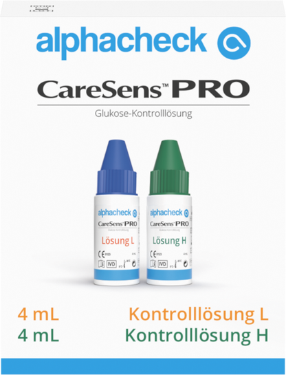 Kontrolný roztok CareSens Pro H | Fľaša (4 ml)