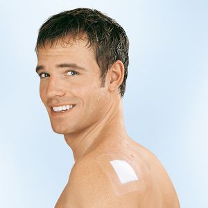 Leukoflex, Rollenpflaster, ohne Schutzring – im Einsatz
