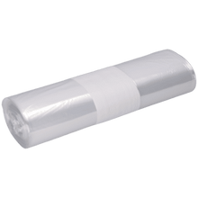 Priehľadná rola DEISS 99072 (450x550x0,025 mm, 50 vreciek) od spoločnosti EMIL DEISS KG (GmbH + Co.) je zobrazená na jednoduchom bielom pozadí, pevne zvinutá a uprostred zabezpečená bielym papierovým pásikom.