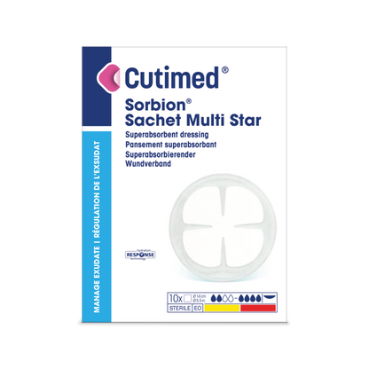 Cutimed Sorbion Sachet Multi Star, Wundauflage