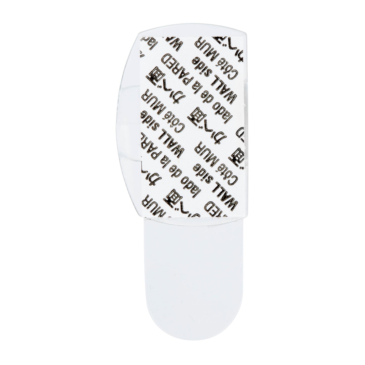 Obrázok ukazuje Command™ priehľadné klipy na okrúhle káble (17017CLR, 4 klipy + 5 pásikov) od 3M Deutschland GmbH na bielom pozadí - ideálne pre riešenia upevnenia káblov.