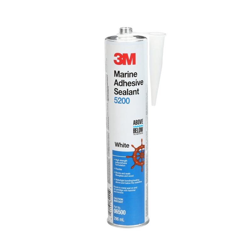 3M™ námorné lepidlo a tesniaci prostriedok na báze polyuretánu 5200FC, biela, 295 ml, PN06520 | Balenie (1 kus)