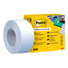 Post-it® maskovacia a etiketovacia páska 658R, 25,4 mm x 17,7 m, biela, 1 kotúč | Balenie (1 rolka)