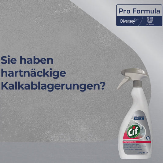 CIF Professional Kúpeľňa, čistič a Descaler | Fľaša (750 ml)