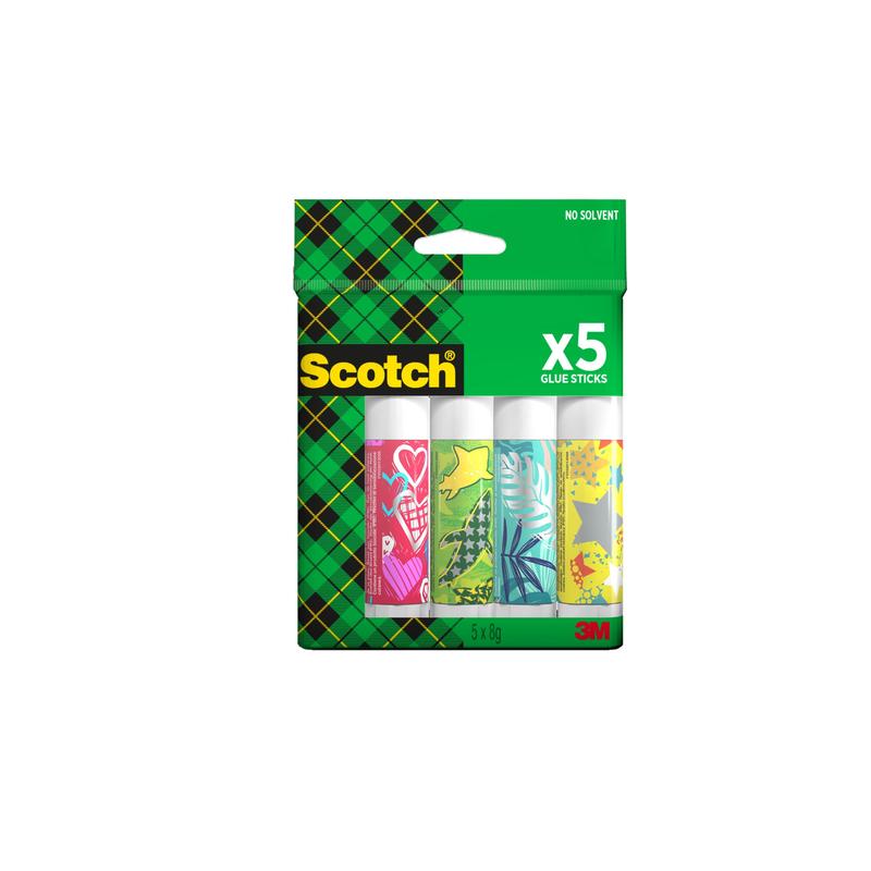 Scotch® Permanentné lepidlo Stick 8g 5 tyčiniek/balenie | Balenie (5 kusov)