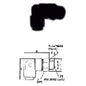 servomat Ersatzteil Winkel-Einschraub-Verbinder 8 mm - 1/4 – Teilenr. JGPM090812E