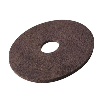 Vileda Professional DynaCross Superpads podlahové disky od Vileda GmbH sú okrúhle hnedé drsné podložky s drsnou štruktúrou a centrálnym otvorom, ideálne na starostlivosť o podlahy. Sú navrhnuté pre podlahové čistiace stroje a ponúkajú vynikajúcu odolnosť voči chemikáliám.